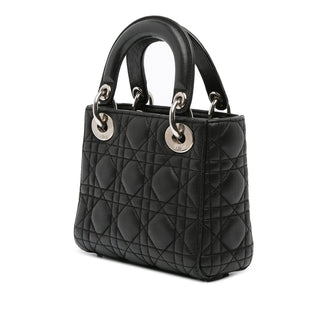 Dior Mini Lambskin Cannage Lady Dior