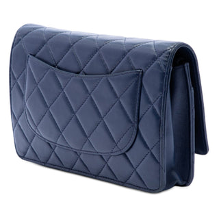 Chanel CC Quilted Lambskin Wallet On Chain