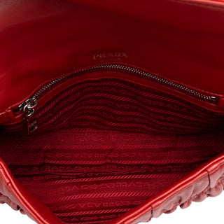 Prada Nappa Gaufre Chain Flap