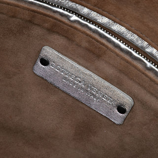 Bottega veneta Metallic Nappa Intrecciato Nodini Crossbody