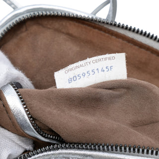 Bottega veneta Metallic Nappa Intrecciato Nodini Crossbody
