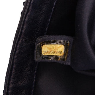 Chanel Medium Sequined Satin Single Flap