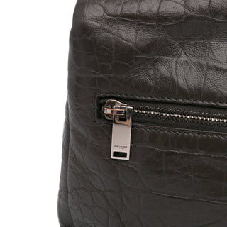 Ysl Medium Croc West Hollywood Crossbody