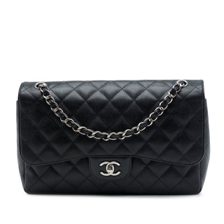 Chanel Jumbo Classic Caviar Double Flap