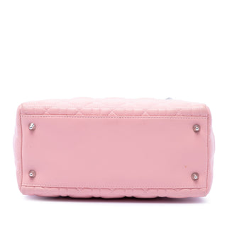Dior Medium Lambskin Cannage Lady Dior