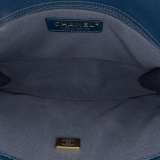 Chanel Small Tweed School Memory Top Handle Flap