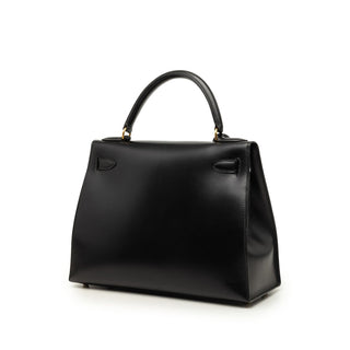 Hermès Box Calf Kelly Sellier 28