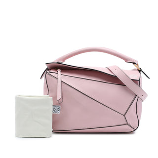 LOEWE Medium Calfskin Puzzle Satchel
