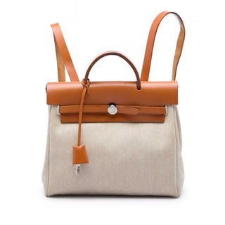 Hermès Toile Herbag Backpack PM