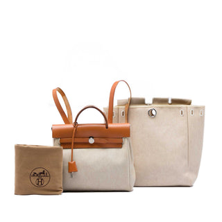 Hermès Toile Herbag Backpack PM