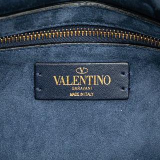 Valentino Medium Cashmere Roman Stud Satchel