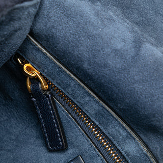 Valentino Medium Cashmere Roman Stud Satchel
