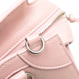 Balenciaga Small Grained Calfskin Motocross Neo Classic City Satchel
