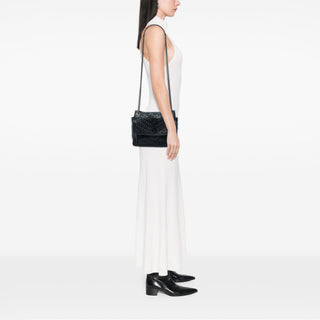 Saint Laurent Medium Studded Calfskin Niki