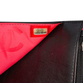 Chanel Lambskin Cambon Ligne Wallet On Chain