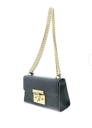 Gucci Shoulder Bag Black Messenger Padlock