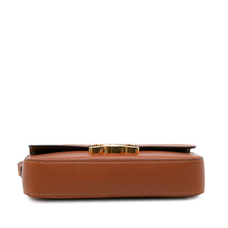 Celine Triomphe Leather East-West Crossbody