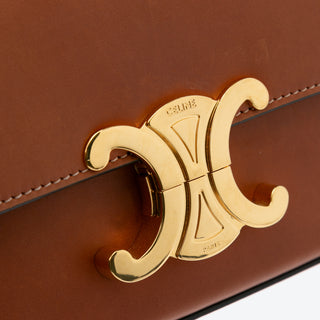 Celine Triomphe Leather East-West Crossbody