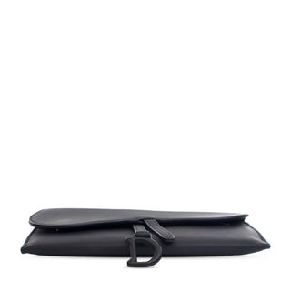 Dior Ultra Matte Saddle Long Wallet With Chain