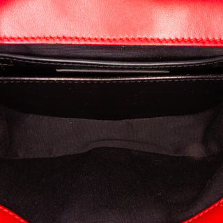 Ysl Small Leather Monogram Bubble Chain Shoulder Bag