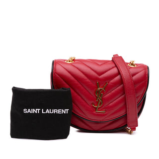 Ysl Small Leather Monogram Bubble Chain Shoulder Bag