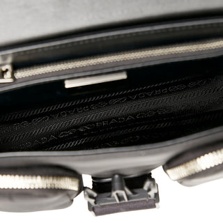 Prada Re-Nylon & Spazzolato Pocket Crossbody