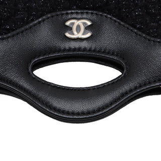 Chanel Nano Quilted Tweed Kelly Shopper Bag