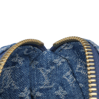 Louis Vuitton Monogram Denim Nano Speedy Bandouliere