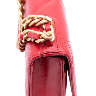 Chanel Quilted Goatskin 19 Wallet on Chain