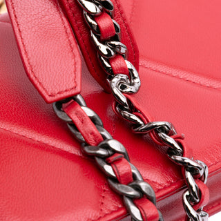 Chanel Quilted Goatskin 19 Wallet on Chain
