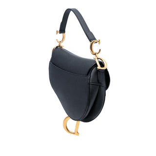 Dior Mini Grained Calfskin Saddle Bag