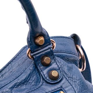 Balenciaga Lambskin Motocross Giant 12 First Satchel