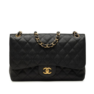 Chanel Jumbo Classic Caviar Double Flap