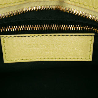Balenciaga Mini Lambskin Motocross City Giant 21 Satchel