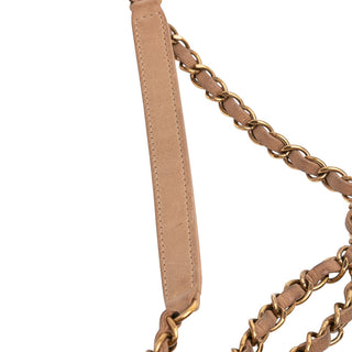 Chanel Jumbo Quilted Iridescent Calfskin Happy Stitch Flap