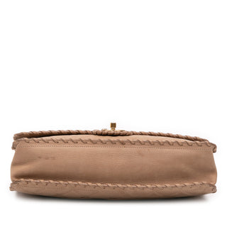 Chanel Jumbo Quilted Iridescent Calfskin Happy Stitch Flap