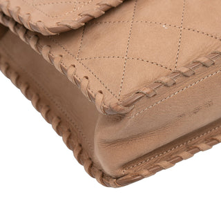 Chanel Jumbo Quilted Iridescent Calfskin Happy Stitch Flap