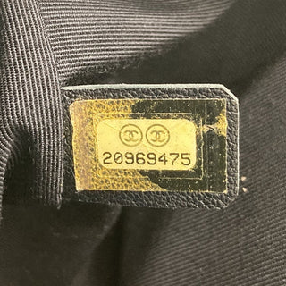 Chanel Old Medium Denim Patchwork Boy Bag