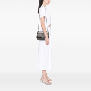 Ysl Medium Metallic Leather Monogram Sunset