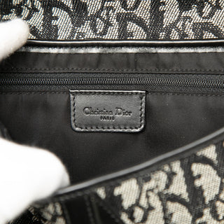 Dior Diorissimo Canvas Saddle Bag