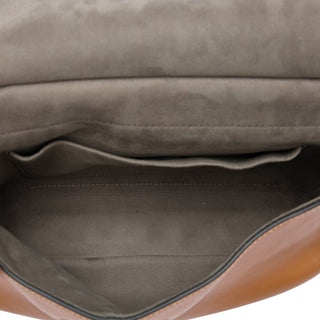 Fendi Zucca Crystal Double F Baguette Satchel