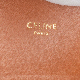 Celine Triomphe Coated Canvas Claude Shoulder Bag
