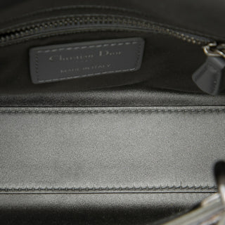 Dior Mini Satin Cannage Crystal Embellished Lady Dior
