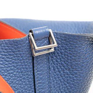 Hermes Clemence and Swift Eclat Picotin Lock 18