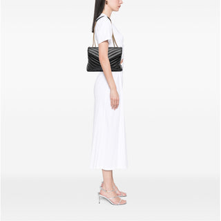 Ysl Medium Matelasse Leather LouLou Shoulder Bag