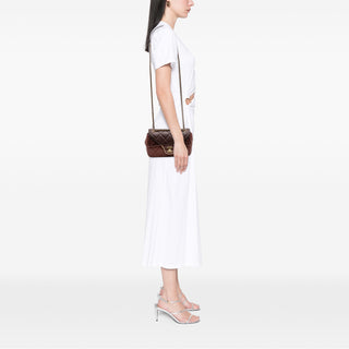 Chanel CC Tricolor Quilted Lambskin Double Flap