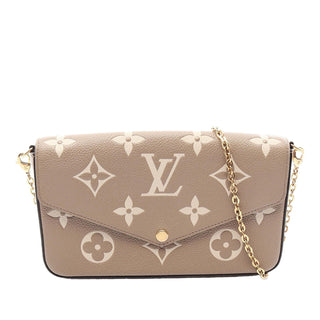 Louis Vuitton Bicolor Monogram Empreinte Pochette Felicie