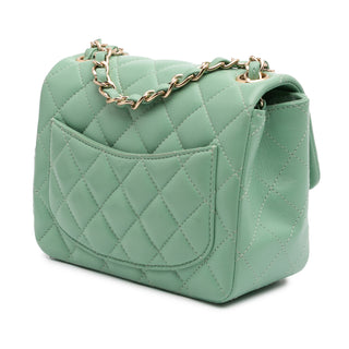Chanel Mini Square Classic Lambskin Single Flap