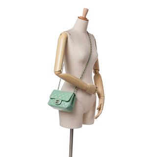 Chanel Mini Square Classic Lambskin Single Flap