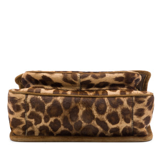 Saint Laurent Baby Pony Hair Leopard Print Niki